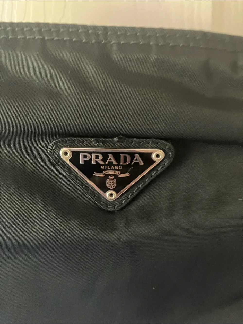 Prada Black Shoulder Bag with Adjustable Strap - Picture 3 of 8